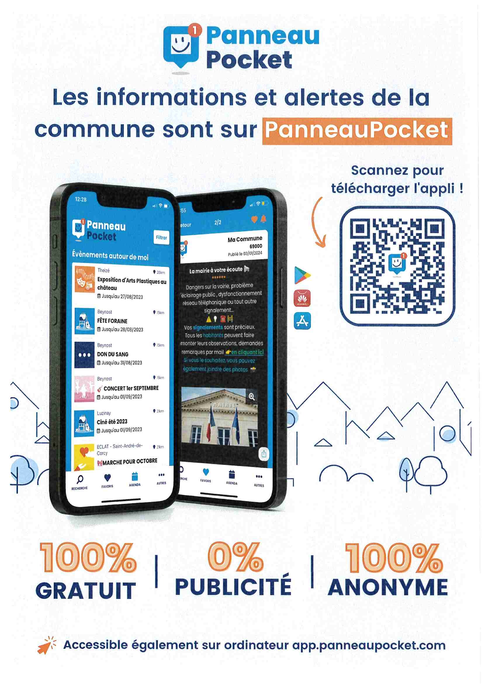 Panneau Pocket