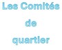 Comité de quartier